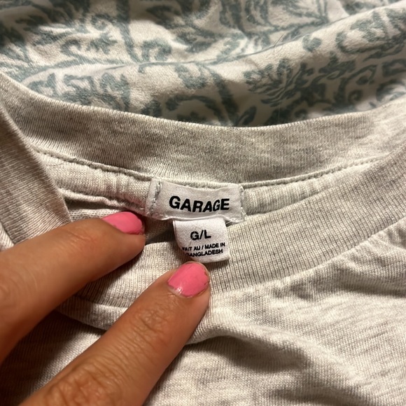 Garage cropped New York graphic tee - Picture 2 of 2